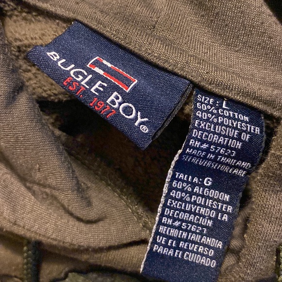 BUGLE BOY - GREEN HOODIE - Picture 4 of 4